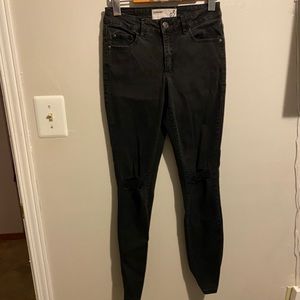 Garage black jeans
